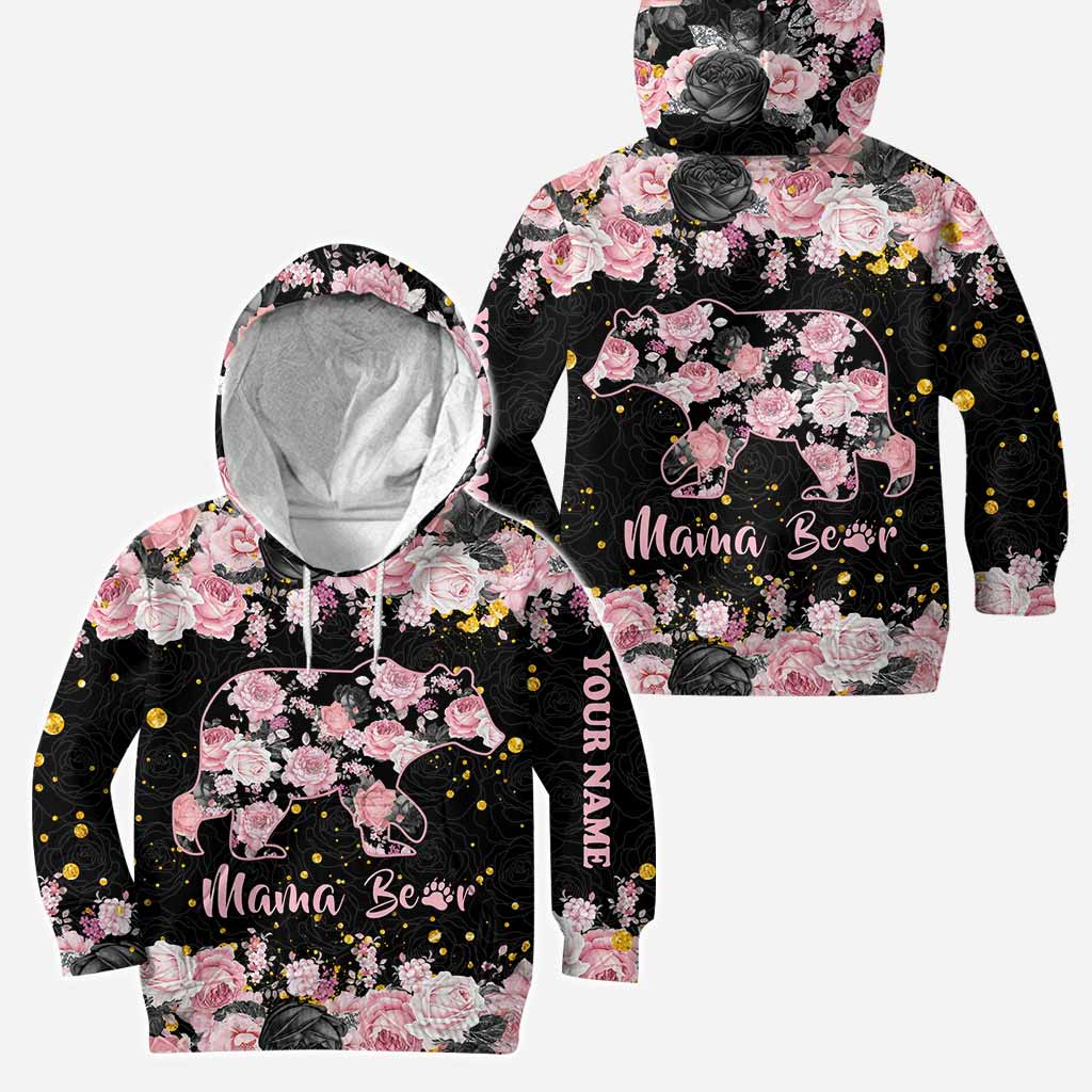 Mama Bear - Personalized Mother's Day Mother Hoodie and Leggings