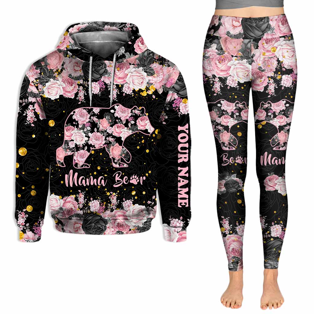 Mama Bear - Personalized Mother's Day Mother Hoodie and Leggings