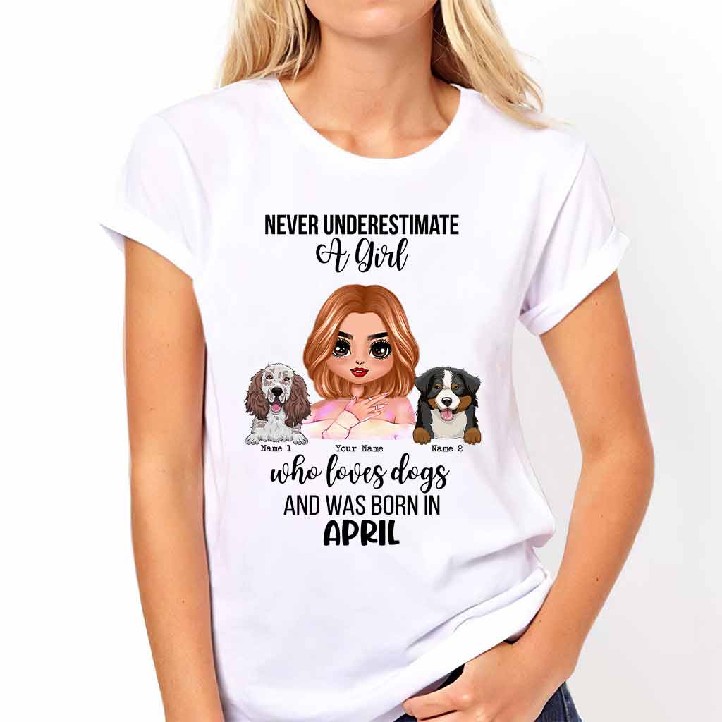 Never Underestimate - Personalized Dog T-shirt and Hoodie