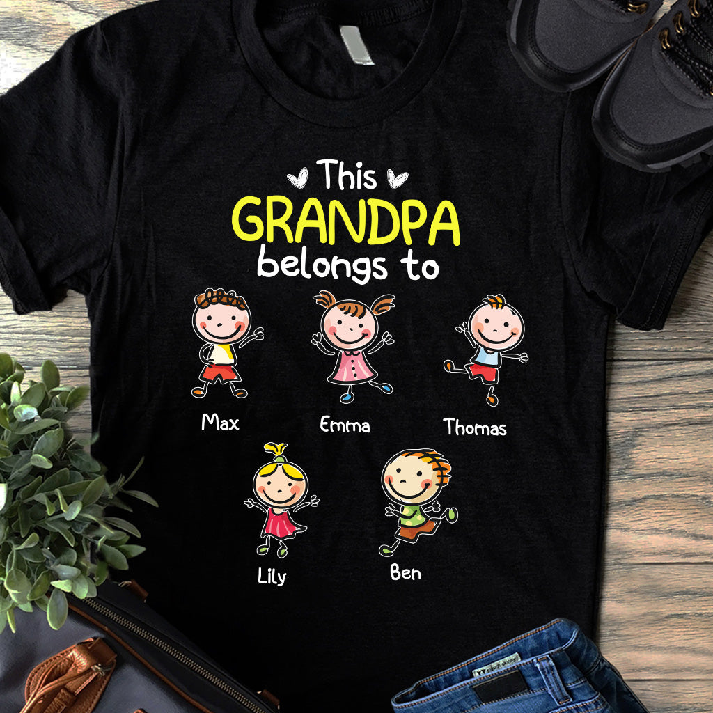 We Love You - Gift for grandma, dad, mom, grandpa - Personalized T-shirt And Hoodie