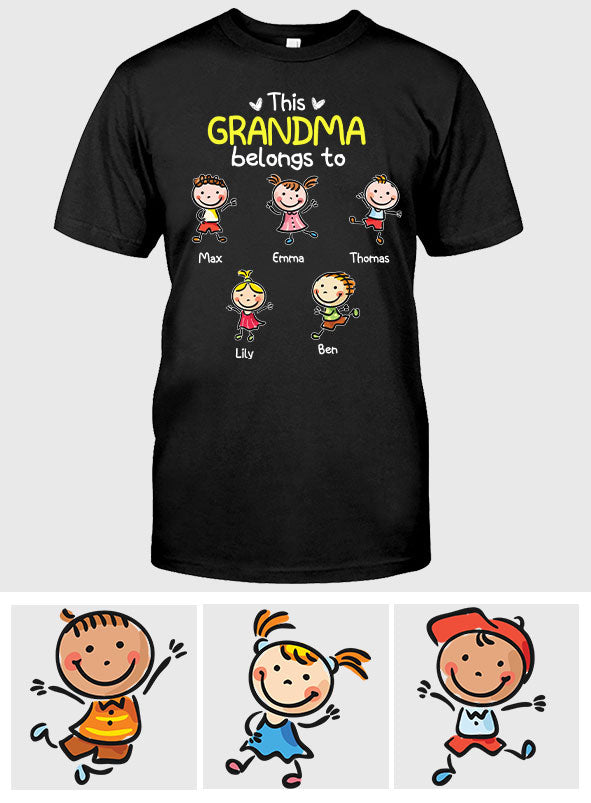We Love You - Gift for grandma, dad, mom, grandpa - Personalized T-shirt And Hoodie