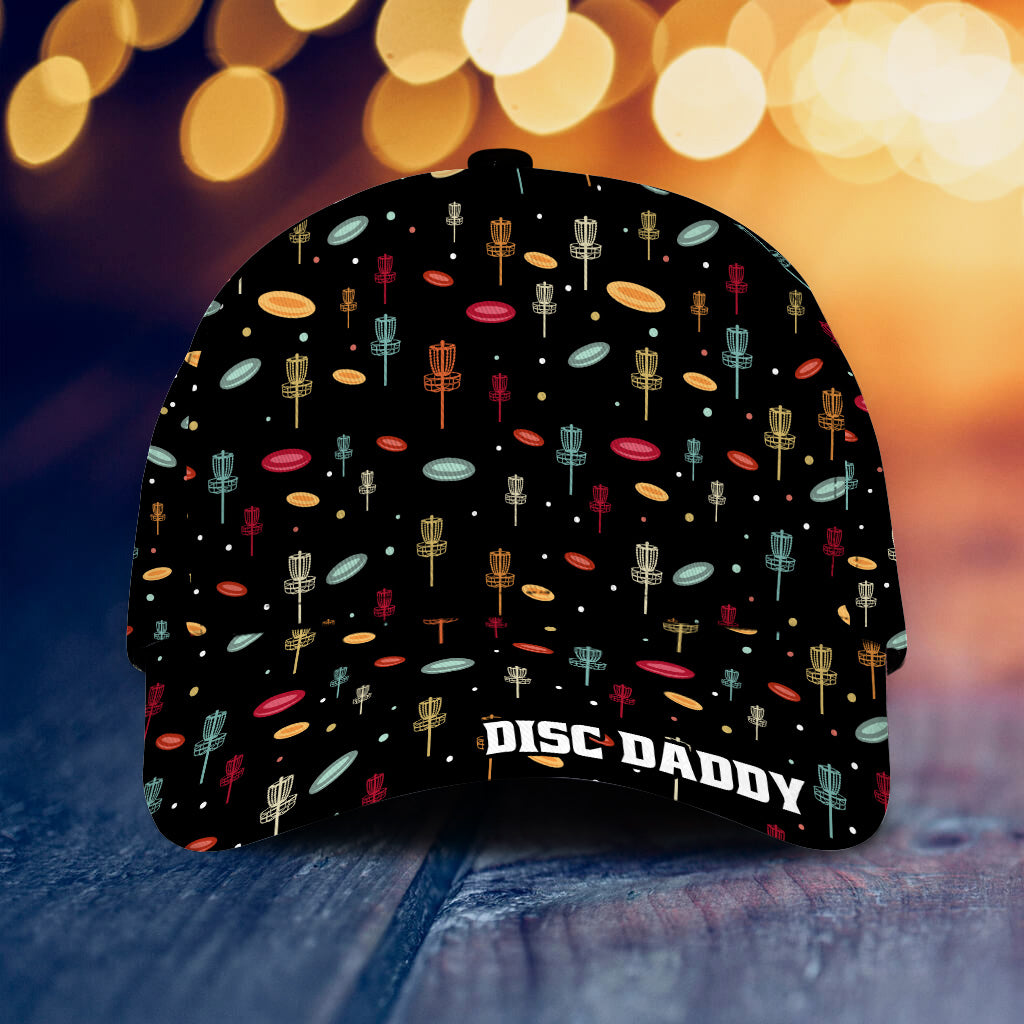 Disc Daddy - Disc Golf gift for dad, grandpa, mom, grandma - Personalized Classic Cap