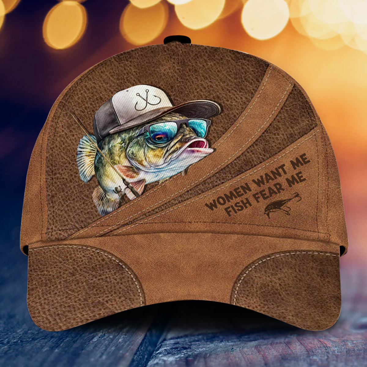 Women Want Me Fish Fear Me - Personalized Fishing Classic Cap