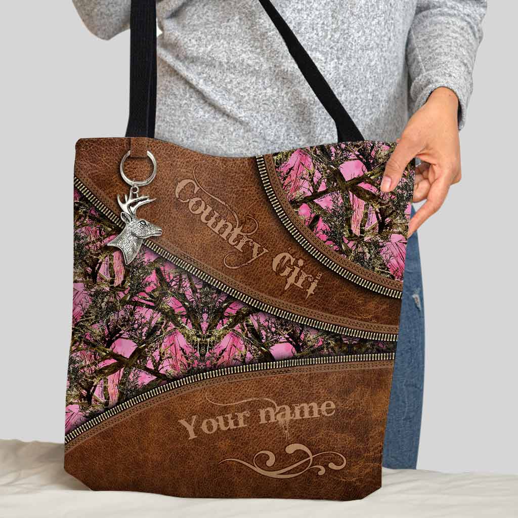 Country Girl - Hunting Personalized Tote Bag