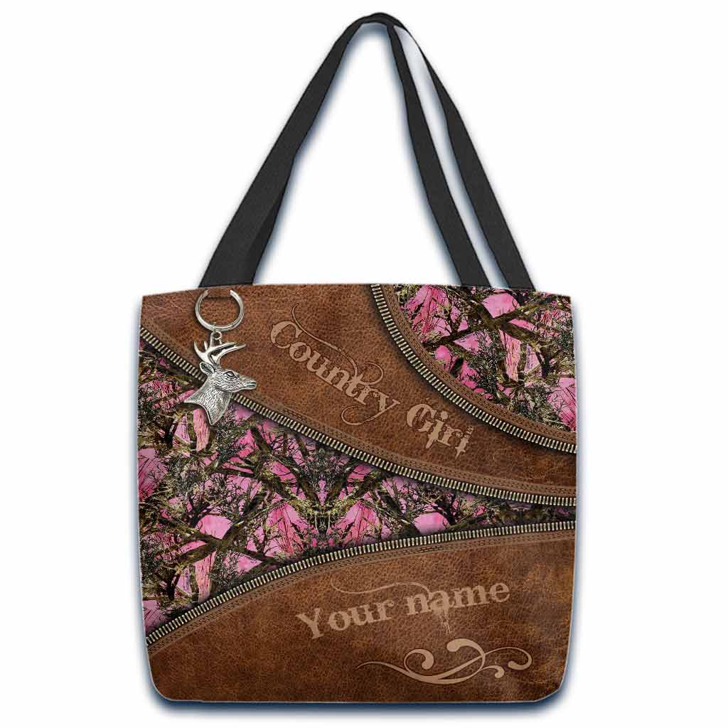 Country Girl - Hunting Personalized Tote Bag