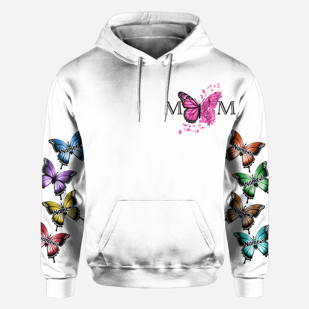 Mother And Children - Personalized Mother's Day Mother All Over T-shirt and Hoodie