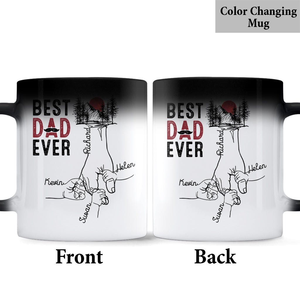 Best Dad Ever - Personalized Father Mug