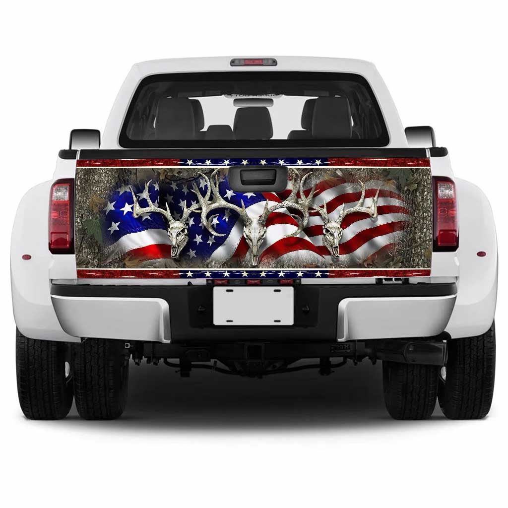 Love Hunting - Independence Day Truck Tailgate Decal