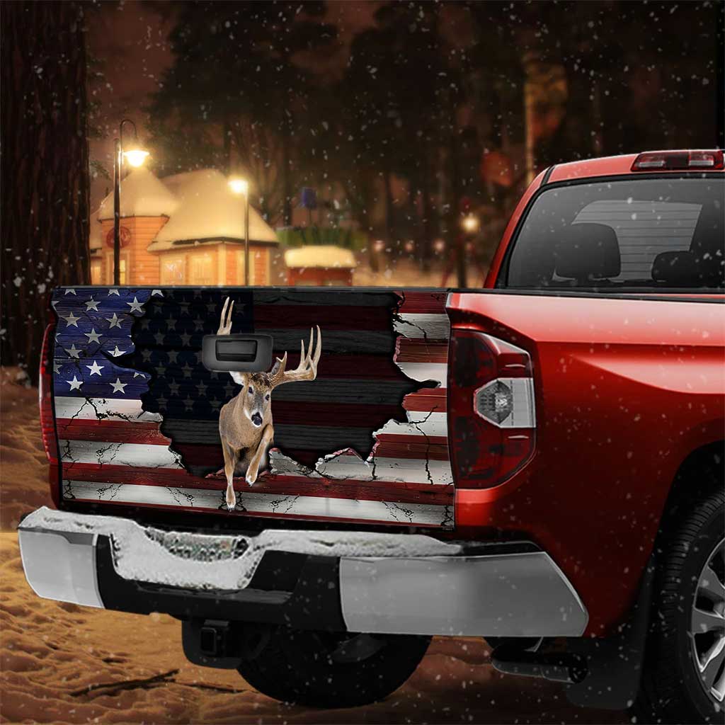 Love Hunting - Independence Day Truck Tailgate Decal