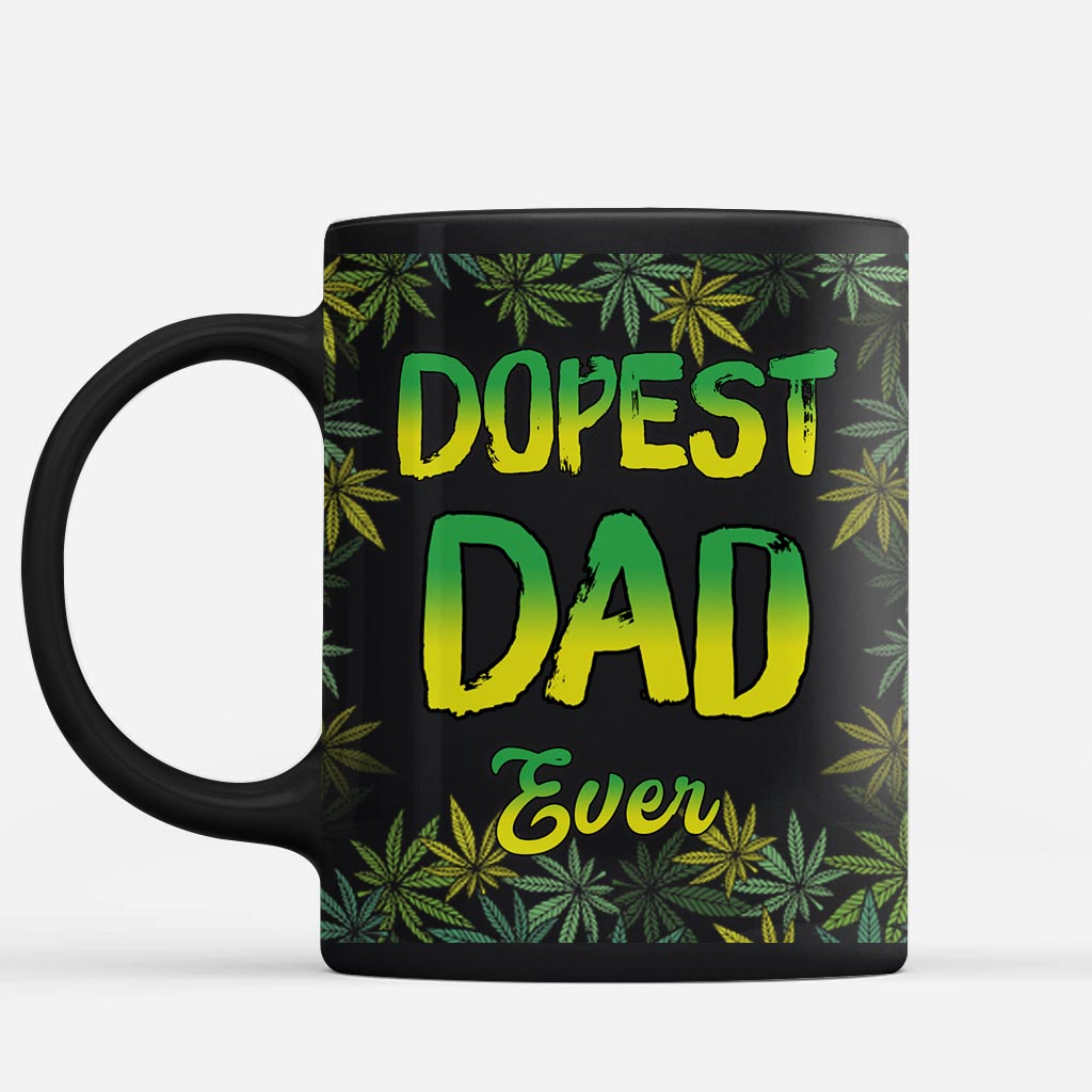 Dopest Dad Ever - Personalized Weed Mug