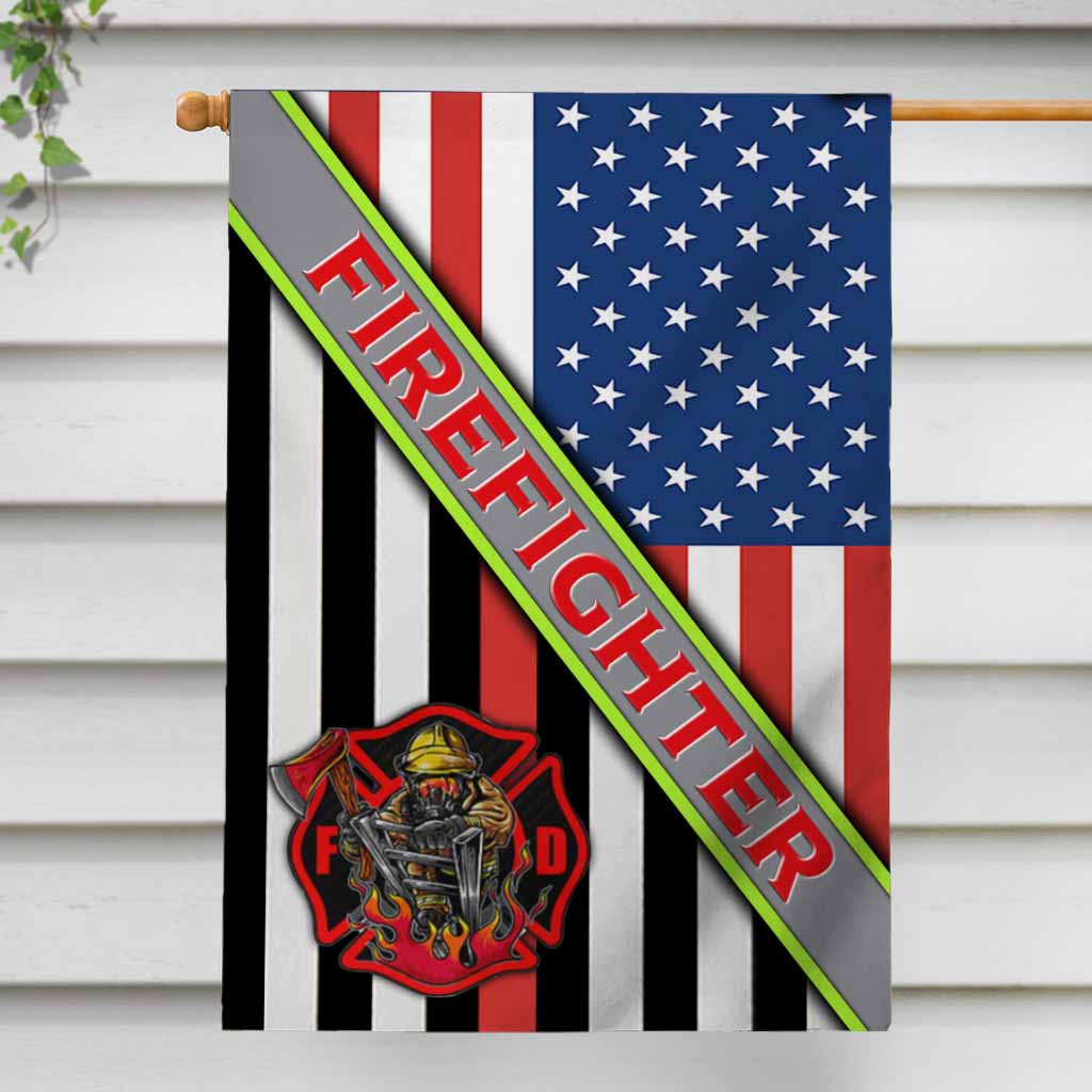 Firefighter House Flag