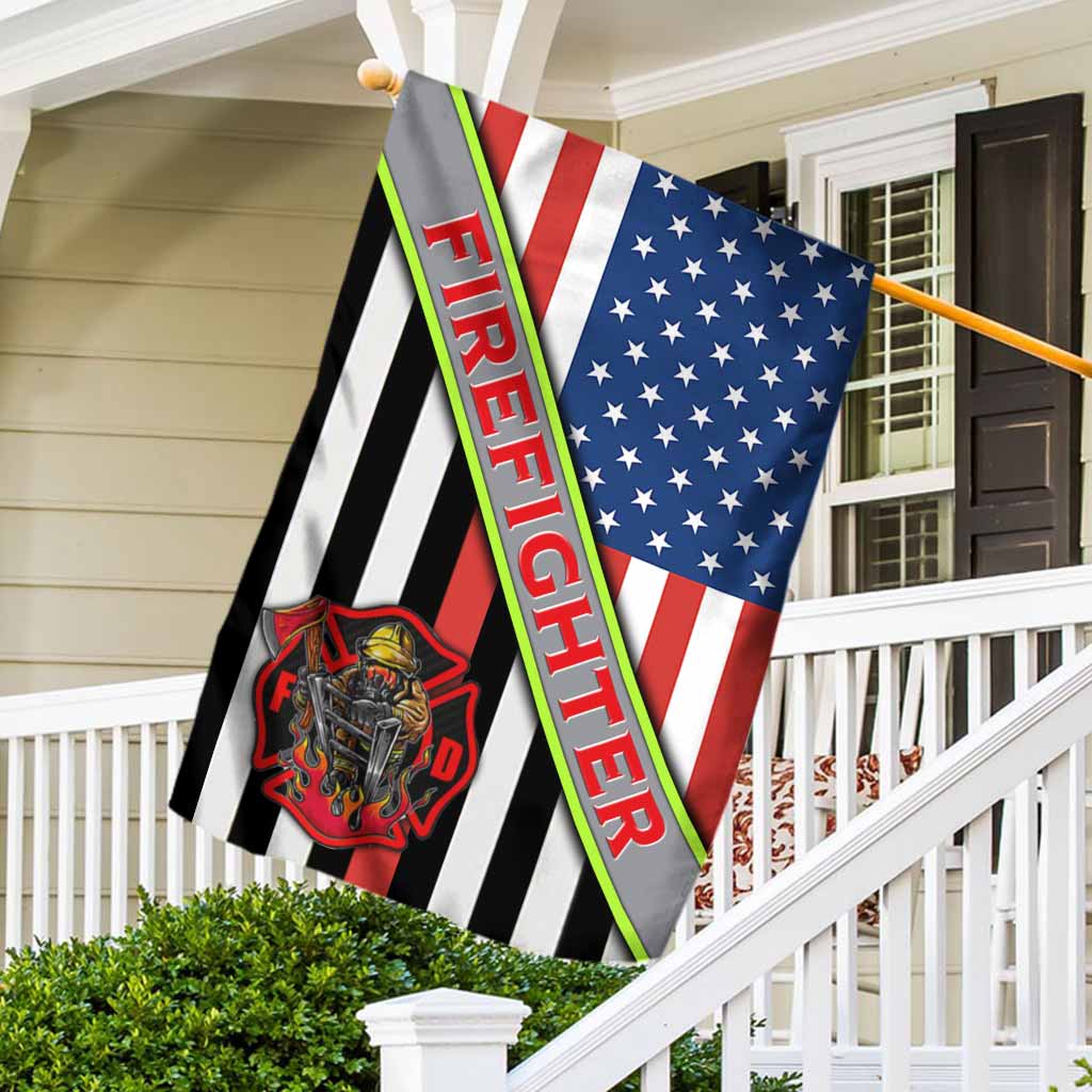 Firefighter House Flag