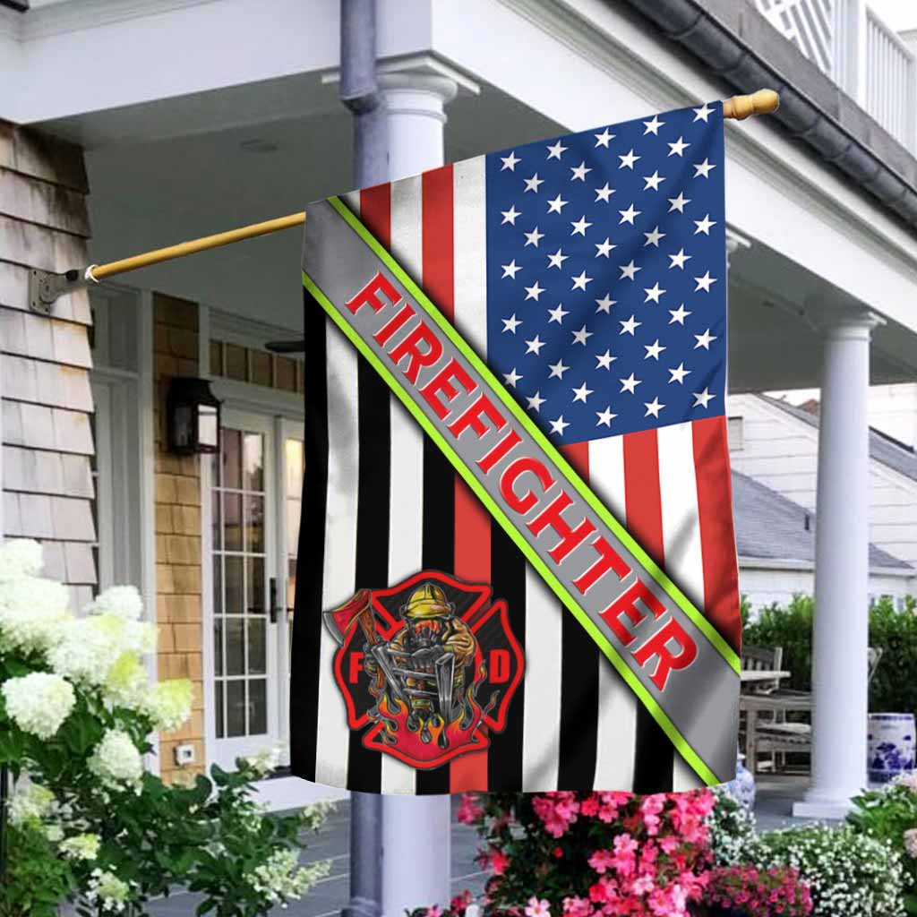 Firefighter House Flag