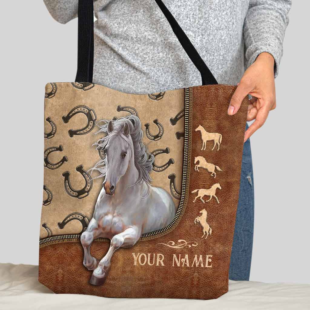 Discover Love Horses - Personalized Tote Bag