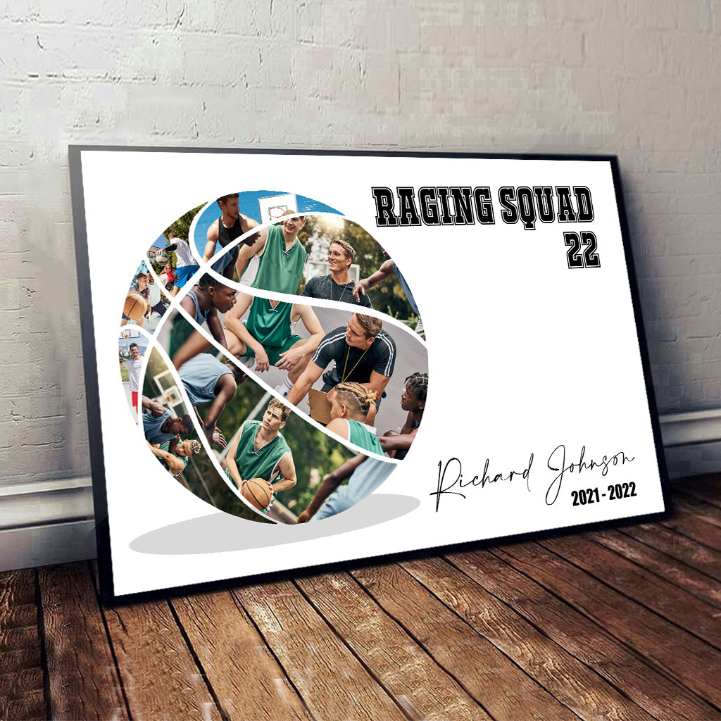 Love Basketball - Personalized Basketball Canvas And Poster