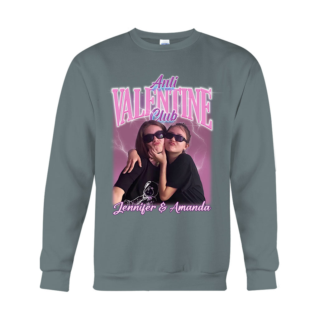 Anti Valentine Club - Personalized Bestie T-shirt And Hoodie