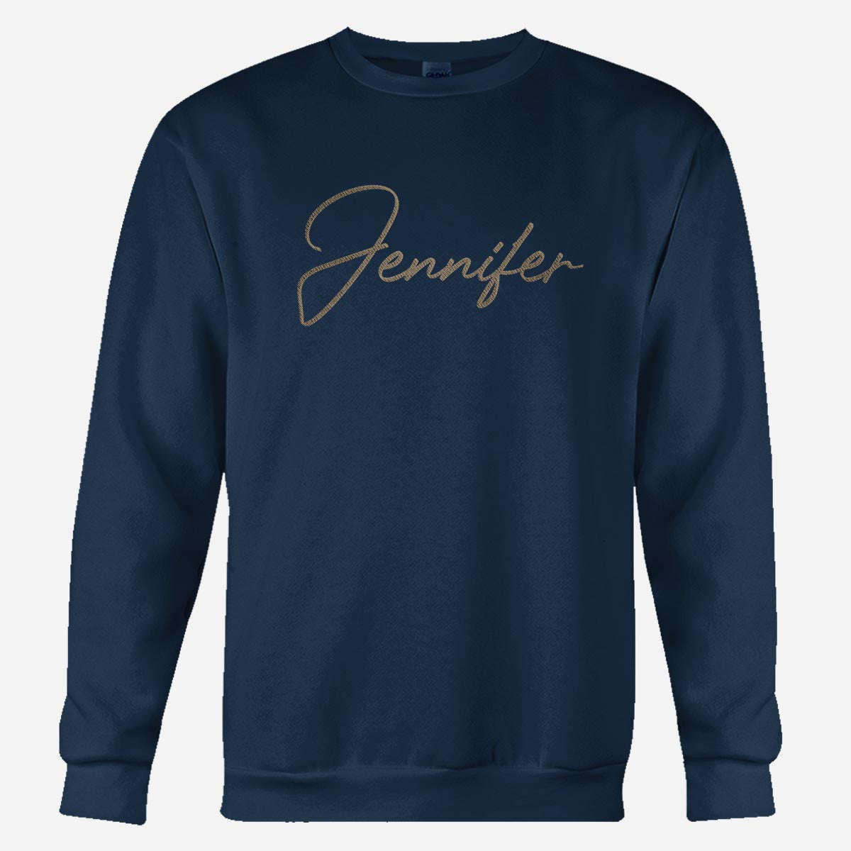 Custom Name - Personalized Step Dad Embroidered Sweater