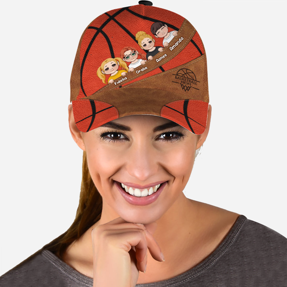 Basketball Mom - Personalized Basketball Classic Cap