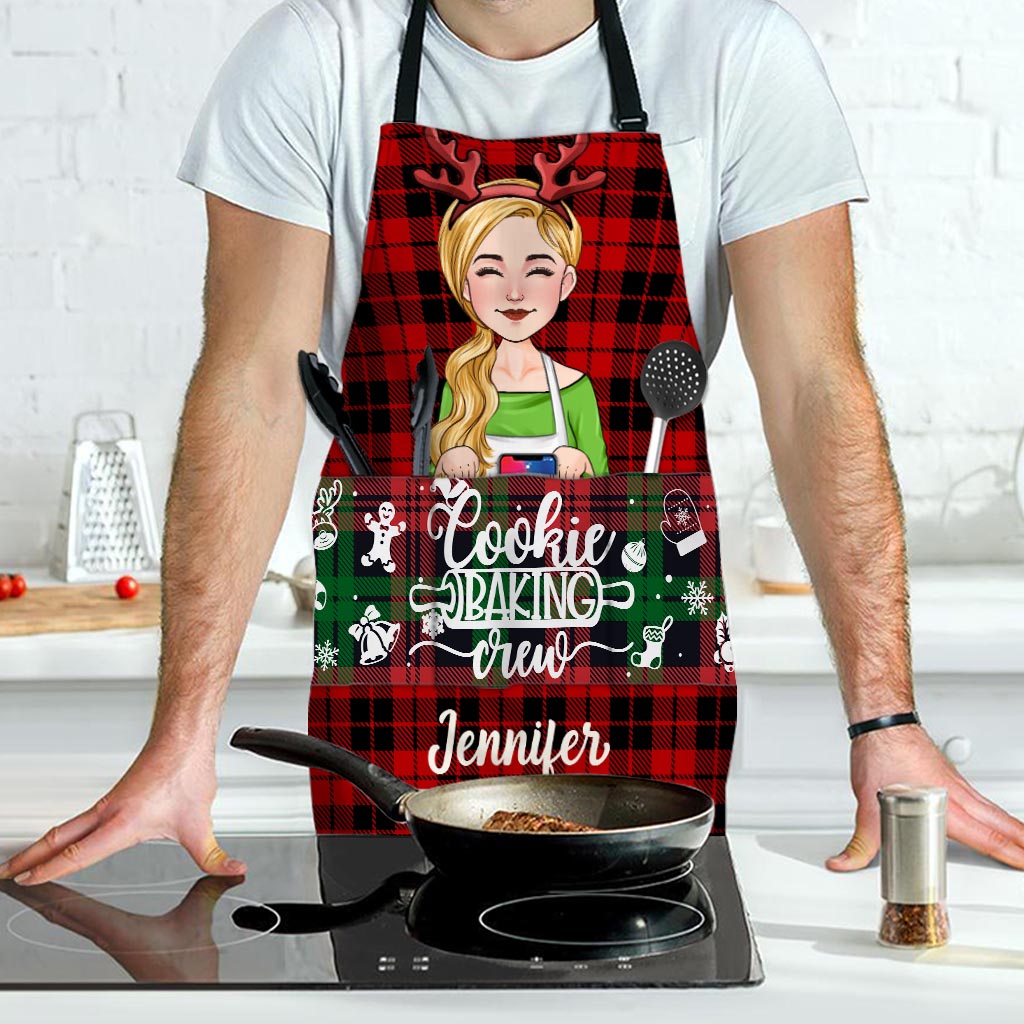 Christmas Baking Crew - Personalized Baking Apron