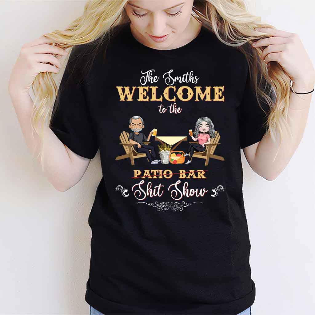 Welcome To The Shitshow - Personalized Backyard T-shirt and Hoodie