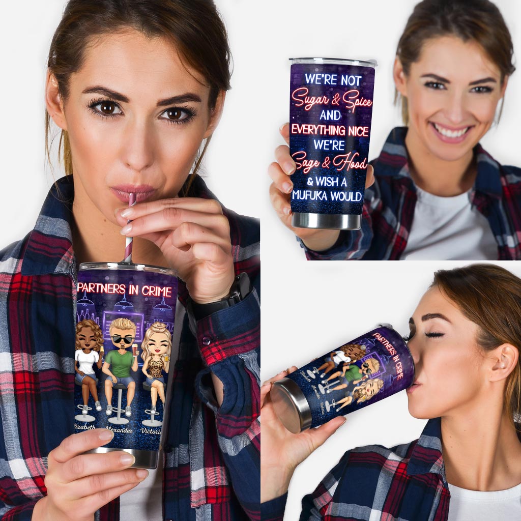 Just Remember When We Get Caught - Personalized Bestie Tumbler