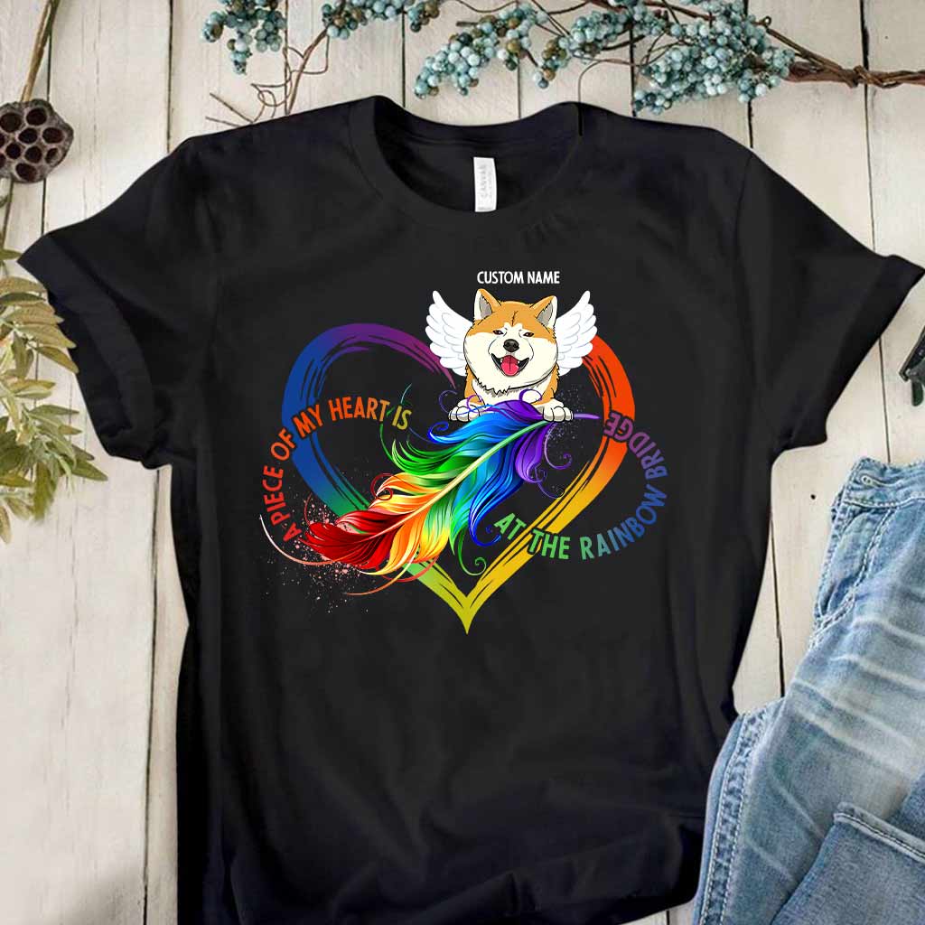 A Piece Of My Heart - Personalized Dog T-shirt and Hoodie