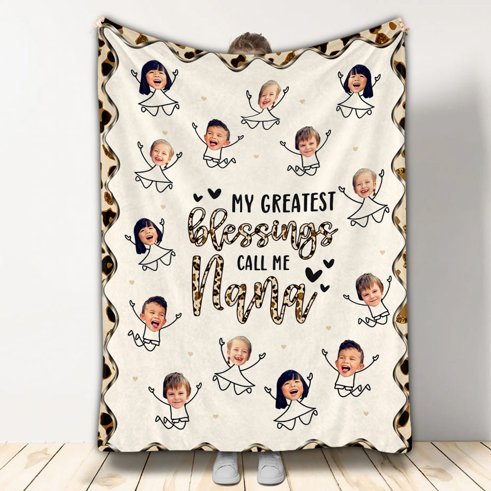 My Greatest Blessing - Personalized Mother's Day Mother Blanket