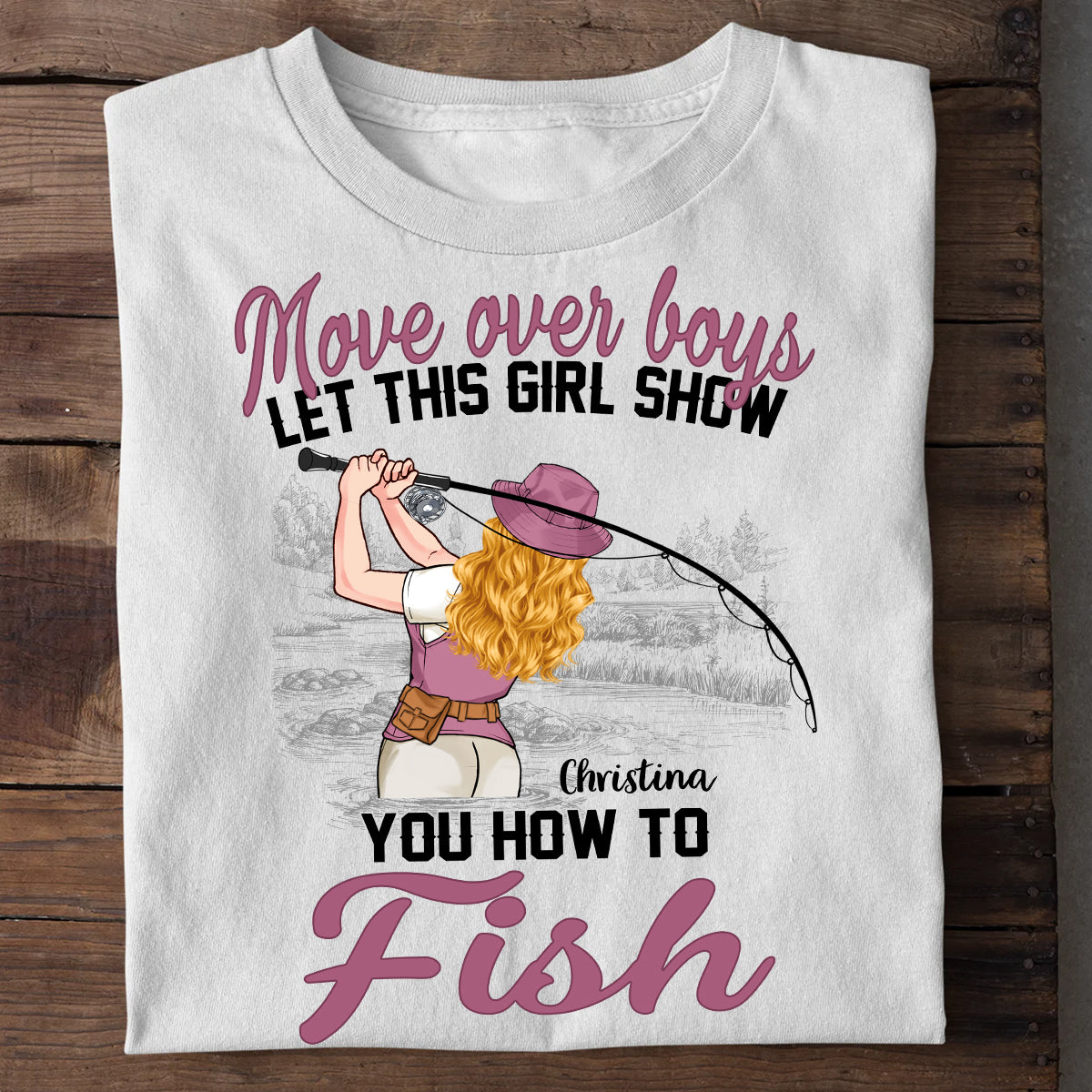 Fishing Girl Move Over Boys Let This Girl Show You How to Fish