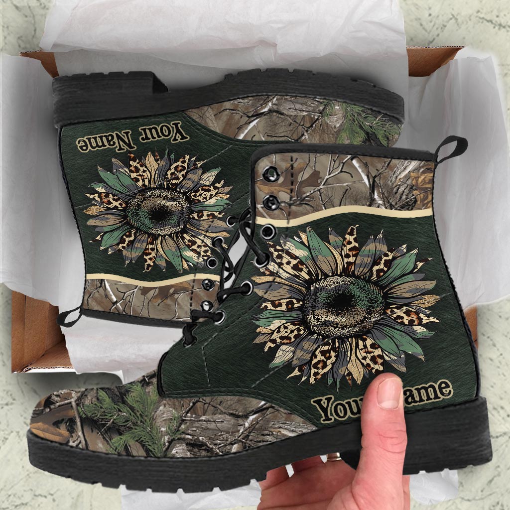 Country Girl - Personalized Hunting Leather Boots