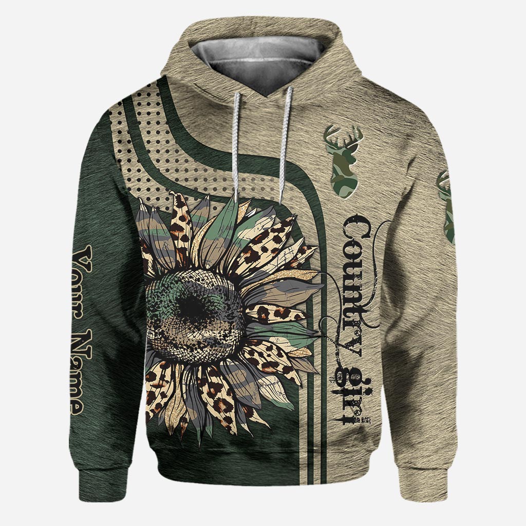 Country Girl - Personalized Hunting Hoodie and Leggings