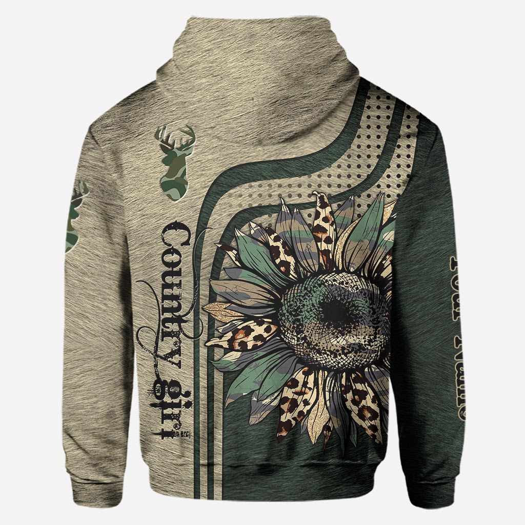 Country Girl - Personalized Hunting Hoodie and Leggings