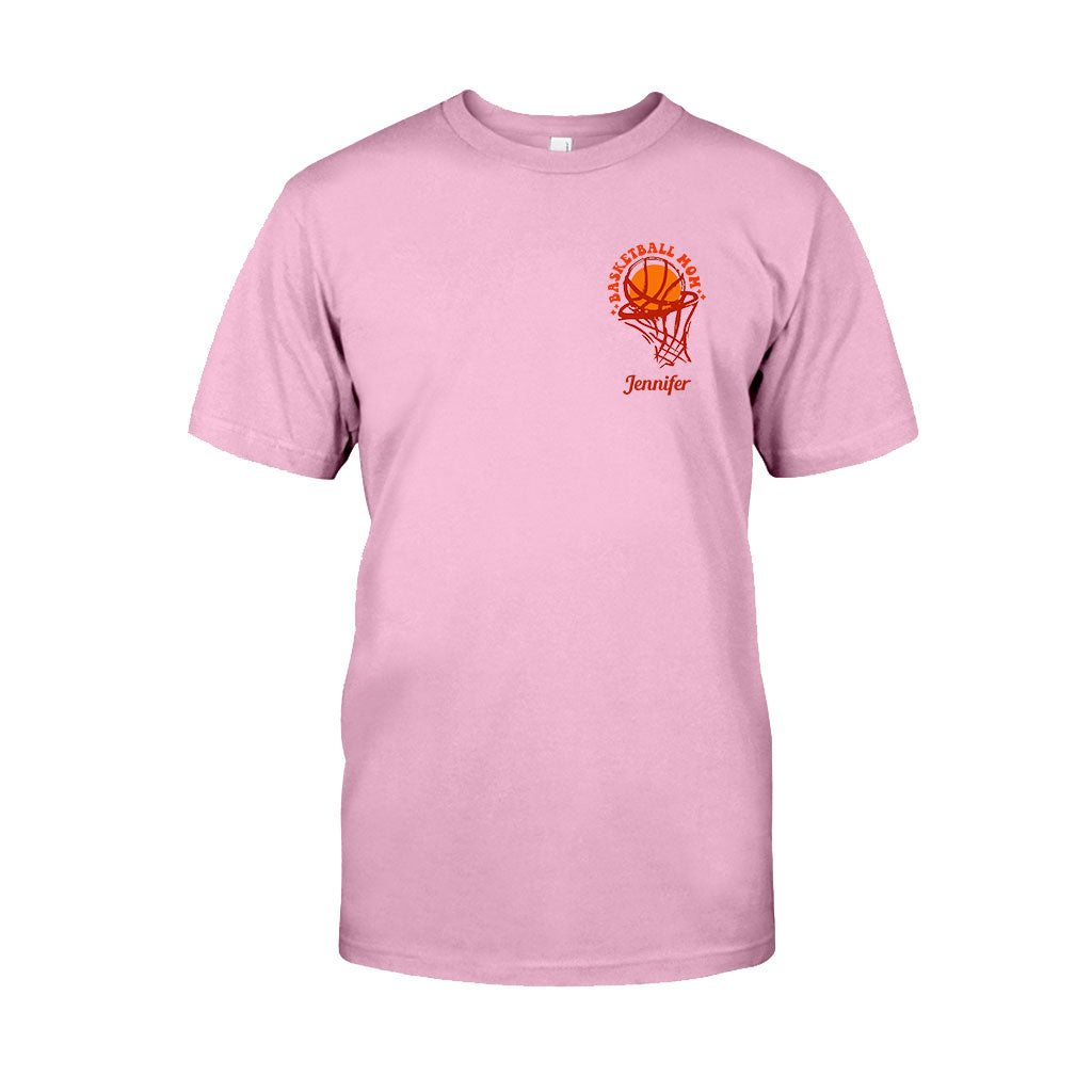 Basketball Mom - Personalized Basketball T-shirt And Hoodie