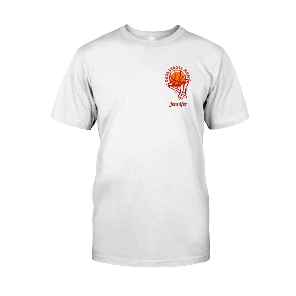 Basketball Mom - Personalized Basketball T-shirt And Hoodie