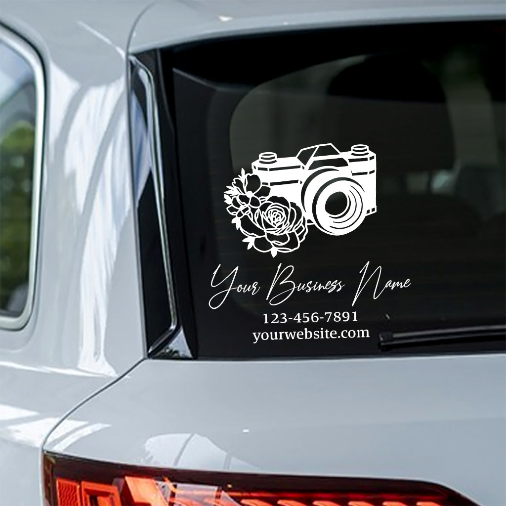 Photo Studio - Personalized Photography Decal Full