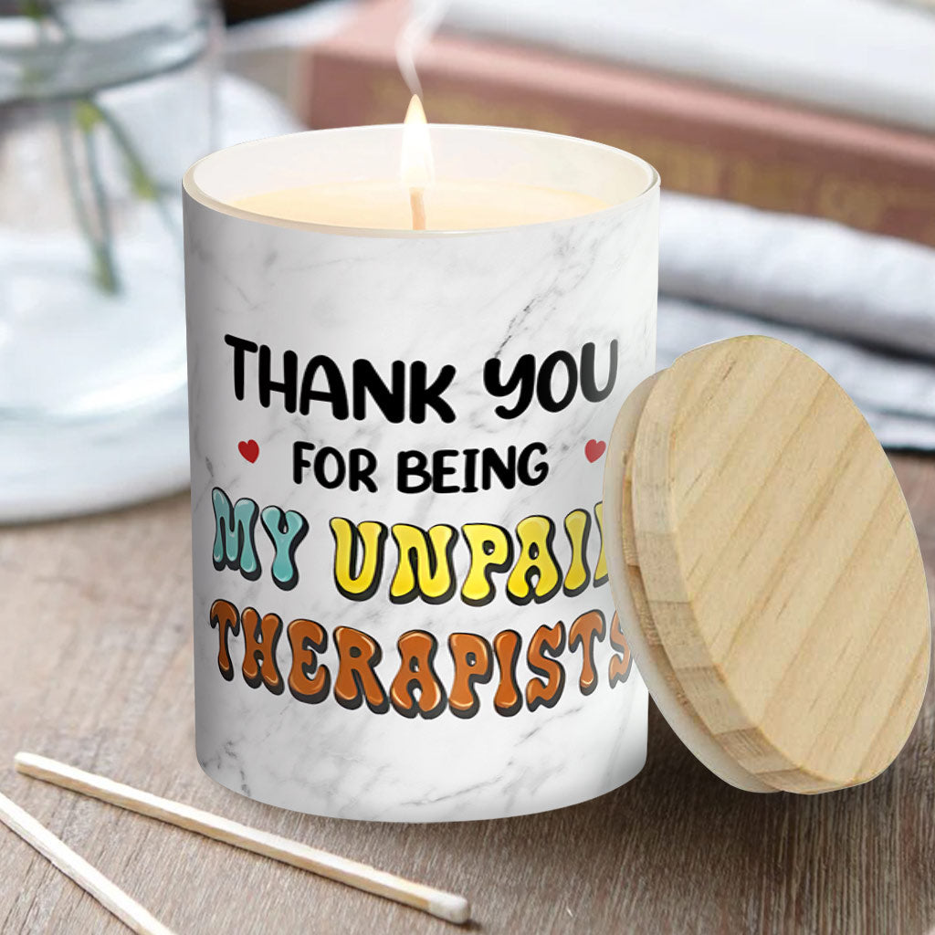 Thanks For Being My Unpaid Therapist - Bestie Personalized Custom