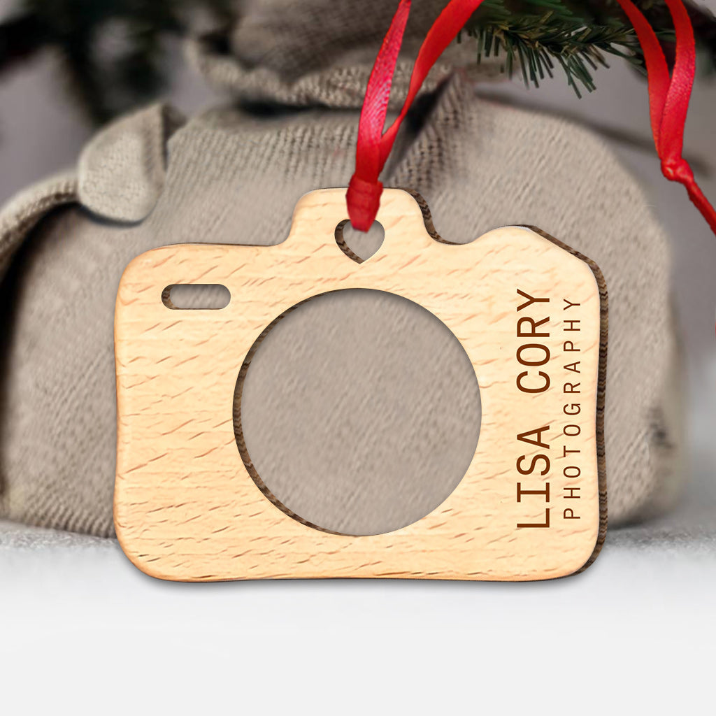 Camera - Personalized Photography Ornament