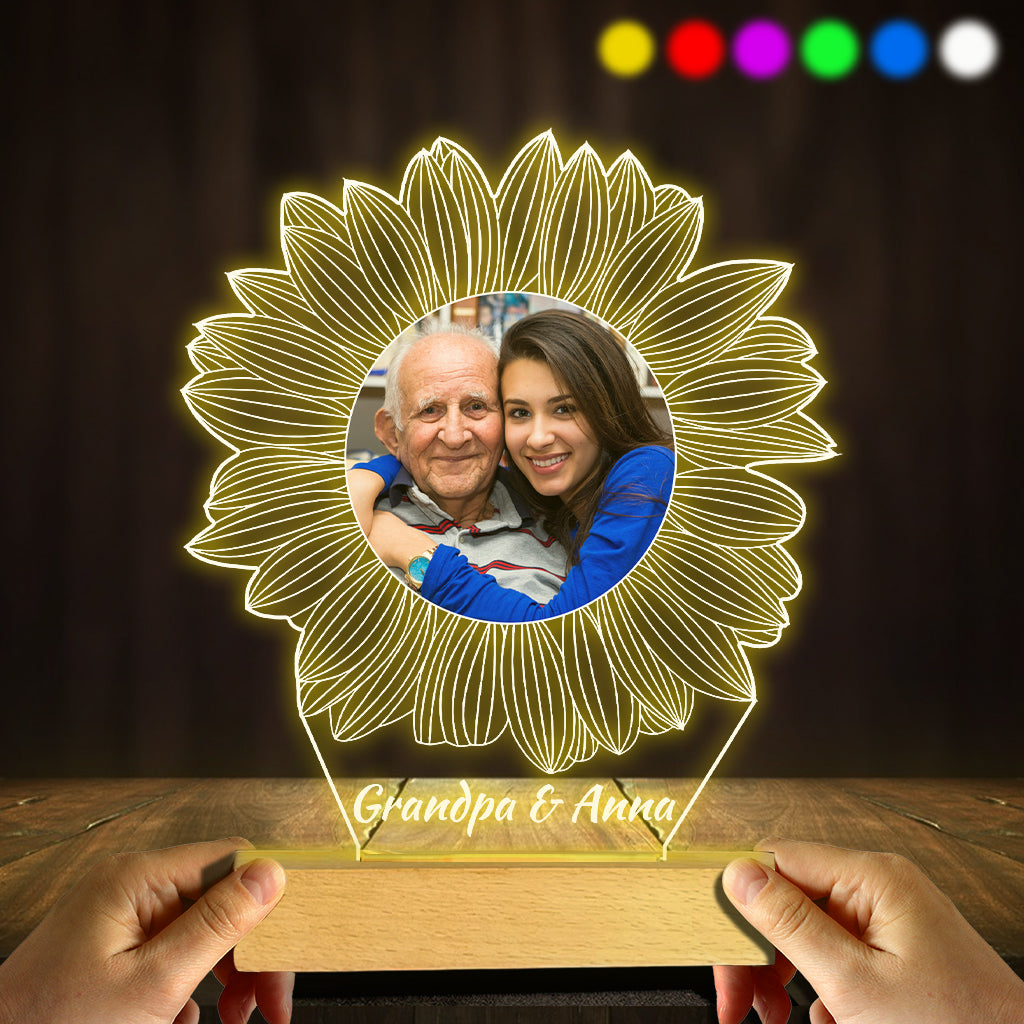 Discover You Are My Sunshine - Gift for mom, grandma, sister, daughter, son, brother, grandpa, dad, wife, husband, friend - Personalized Shaped Plaque Light Base