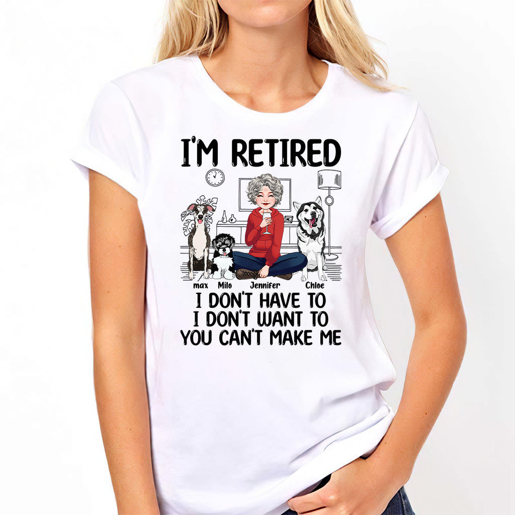 I'm Retired - Personalized Retired T-shirt & Hoodie