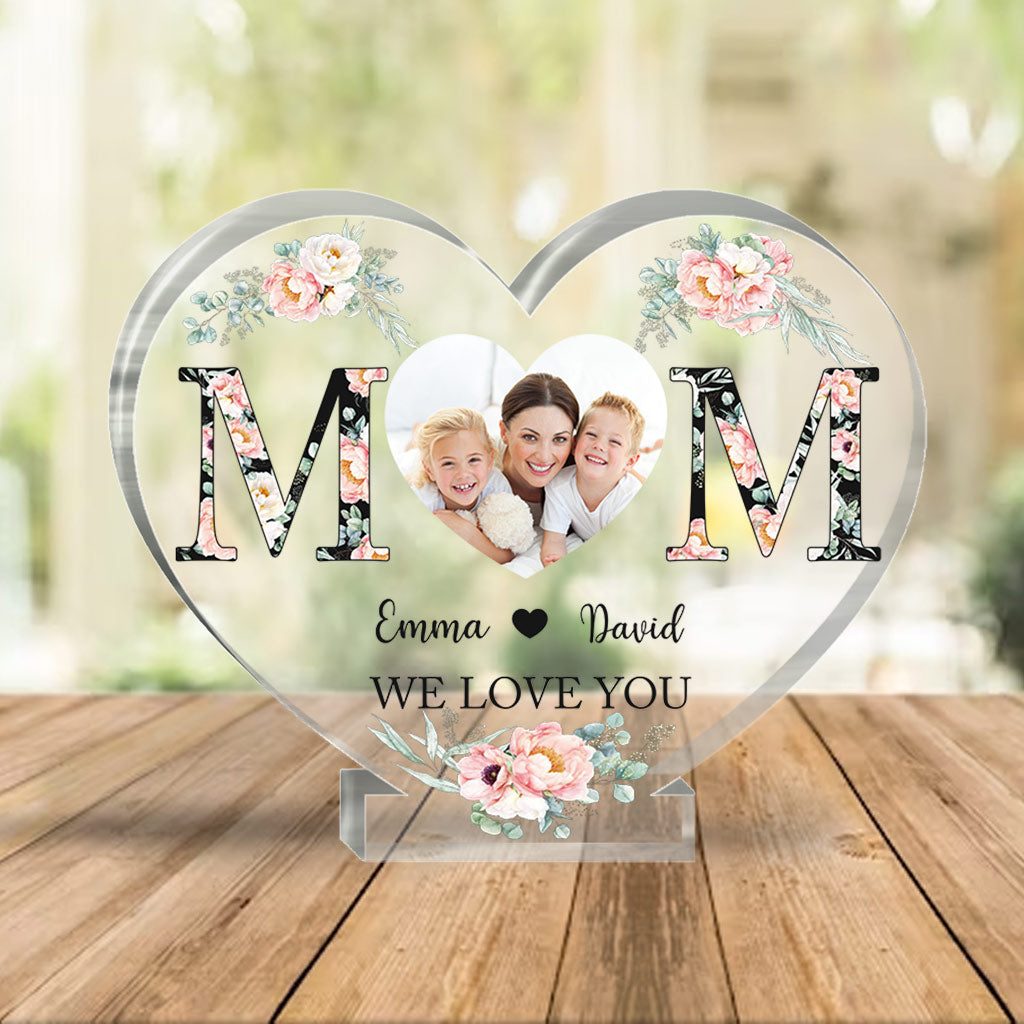 Discover Mom - Personalized Mother's Day Mother Custom Shaped Acrylic Plaque