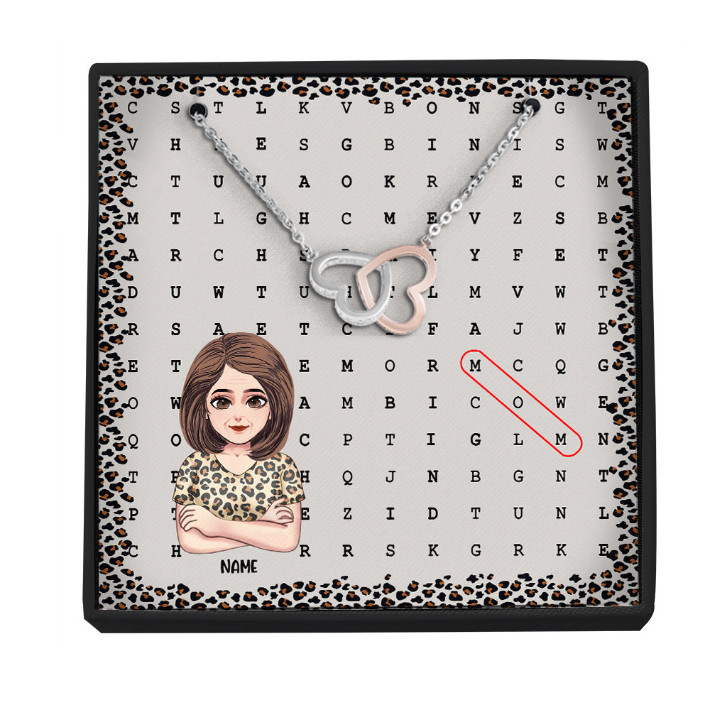 Mom Scrabble Puzzle - Personalized Mother's Day Mother Necklace