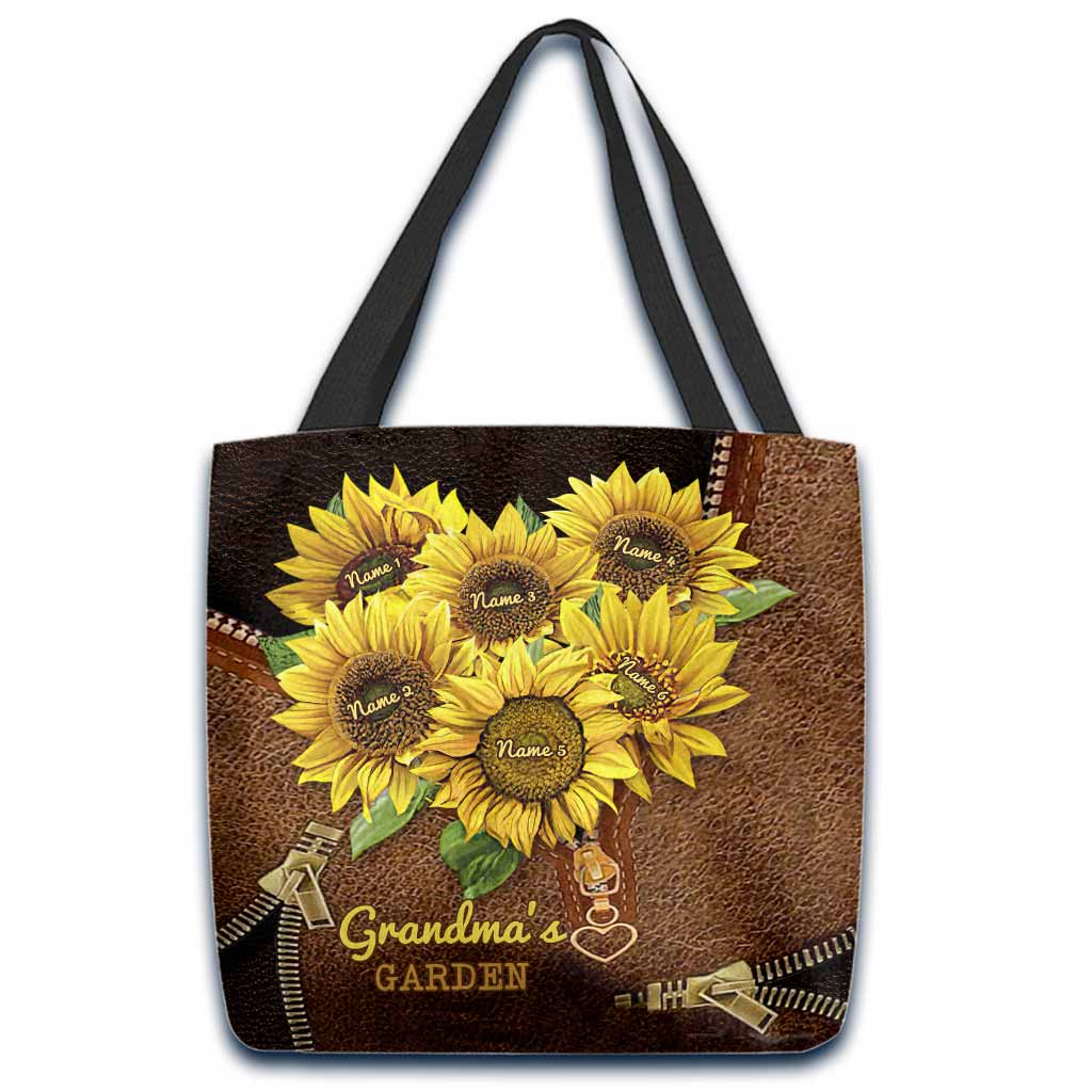 Grandma's Garden - Personalized Mother's Day Tote Bag