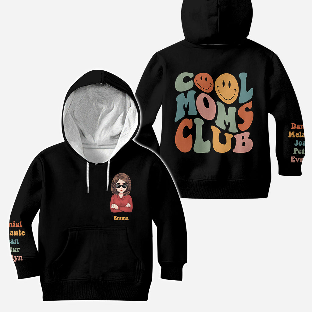 Cool Moms Club - Personalized Mother's Day Mother Hoodie and Leggings