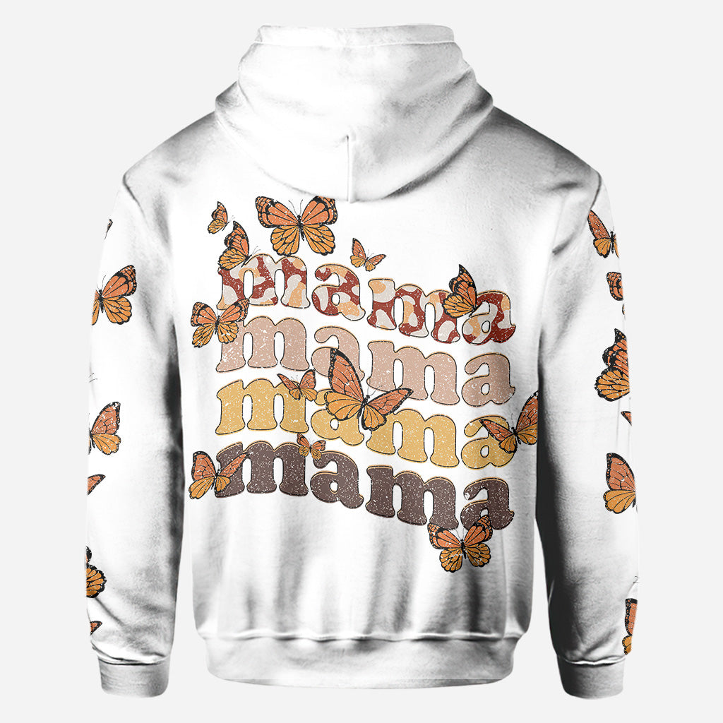 Mama - Personalized Mother's Day Mother All Over T-shirt and Hoodie