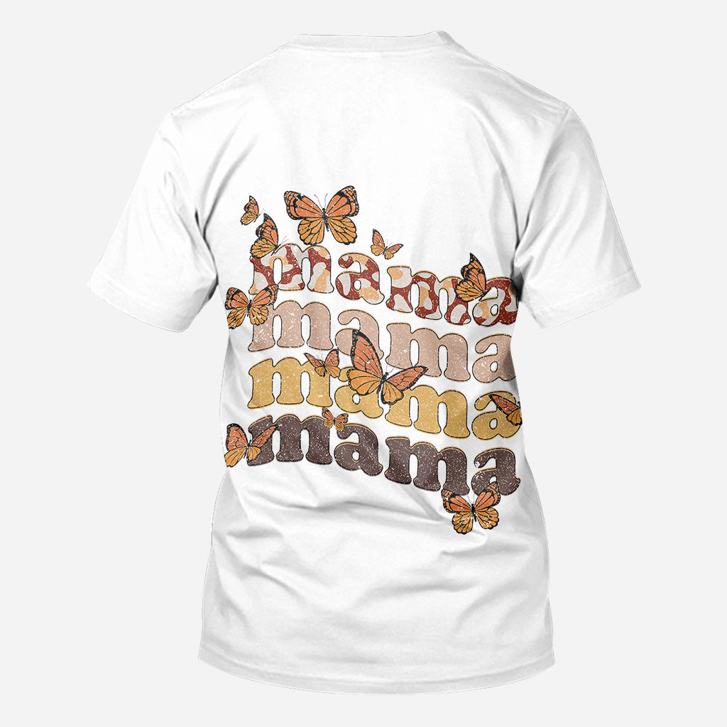 Mama - Personalized Mother's Day Mother All Over T-shirt and Hoodie