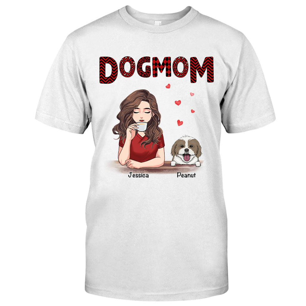 Dog Mom - Personalized Mother's Day Dog T-shirt and Hoodie