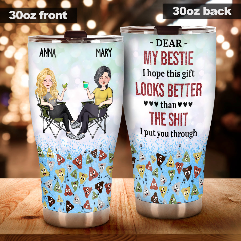 Dear My Besties - Personalized Bestie Tumbler