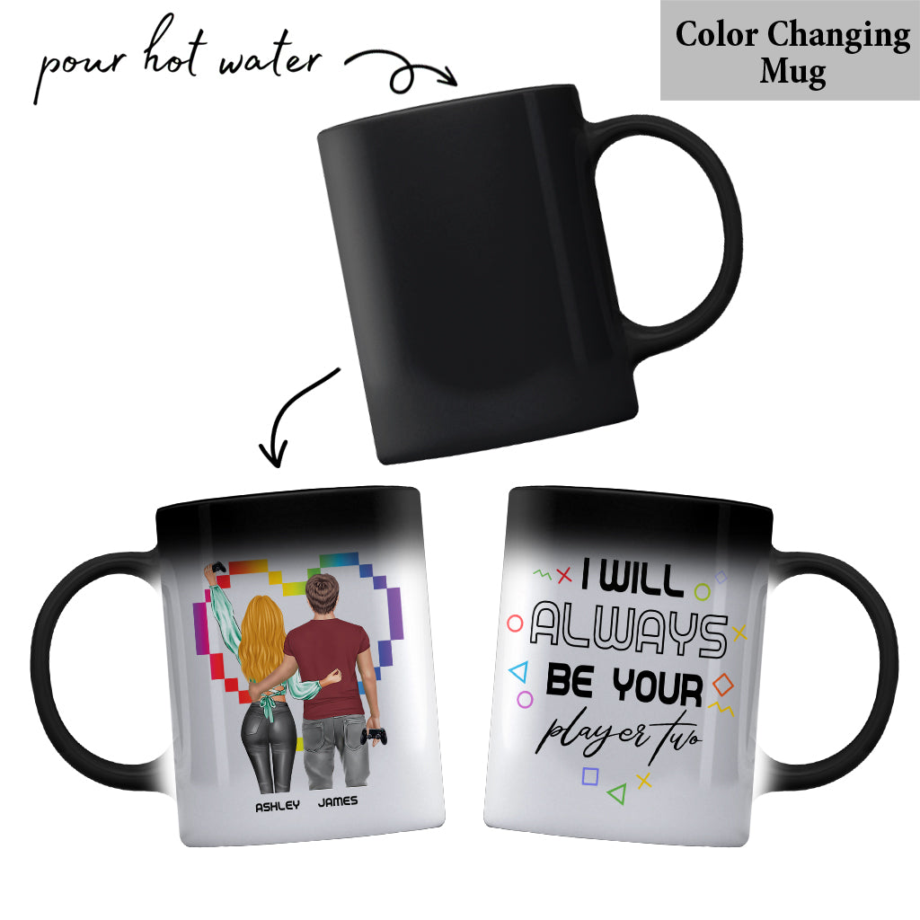 I Will Always Be Your Player Two - Personalized Video Game Mug