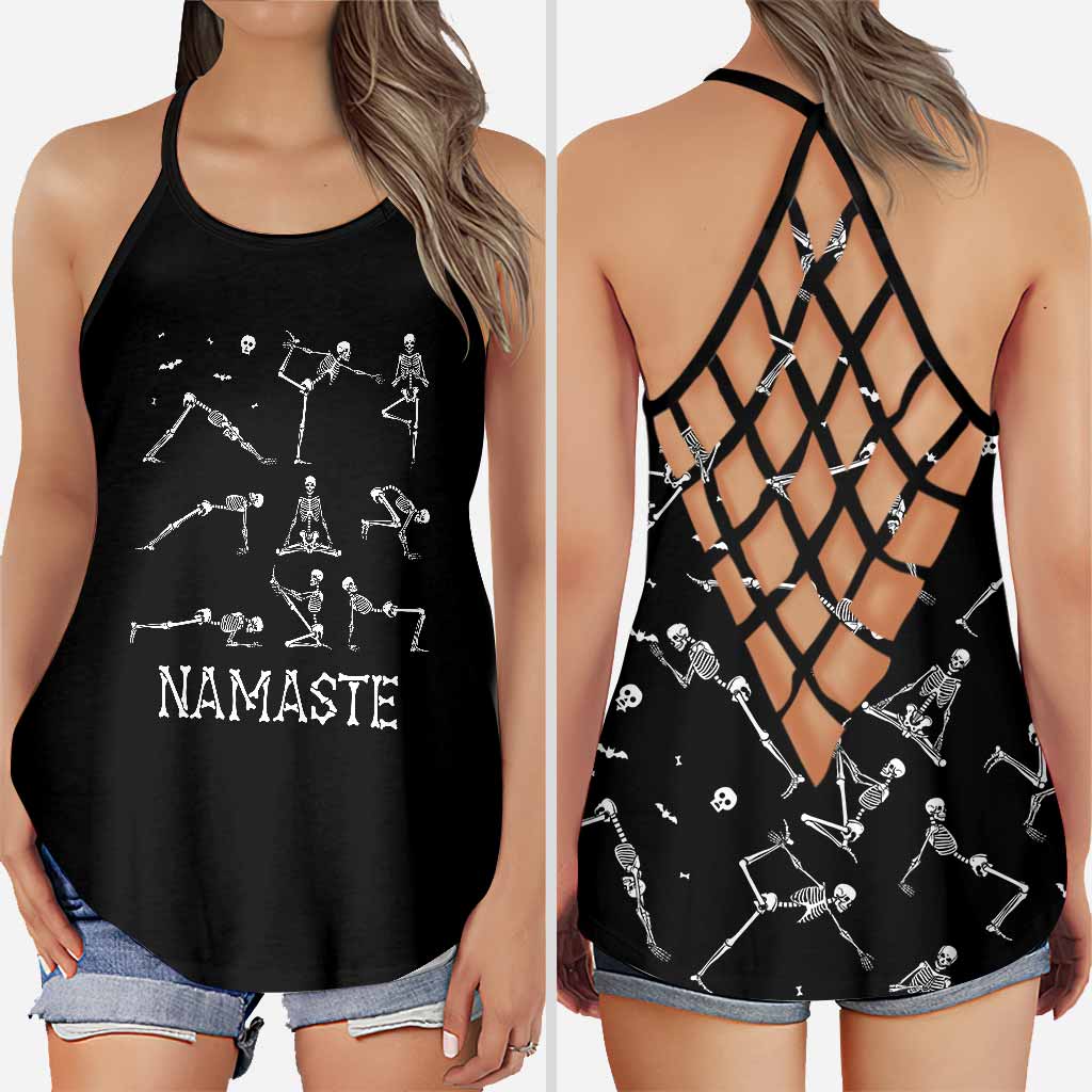 Namaste Cross Tank Top