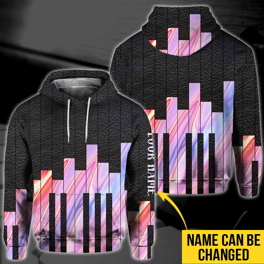 Music Soul Piano Personalized All Over 3D Hoodie