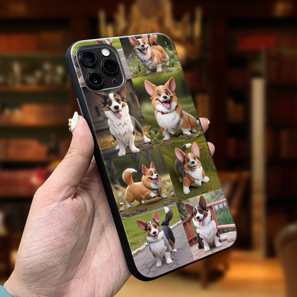 Cartoonize Pet Photos Collage - Gift for dog lovers, cat lover - Personalized Phone Case